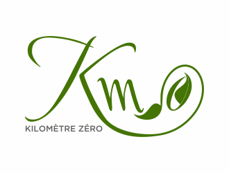 Km 0        Kilomètre zéro logo design by Mahrein