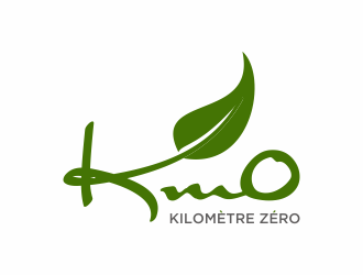 Km 0        Kilomètre zéro logo design by Mahrein
