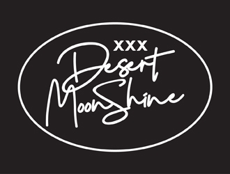 Desert Moonshine logo design by neonlamp