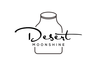 Desert Moonshine logo design by kopipanas