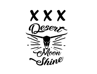 Desert Moonshine logo design by Artivico