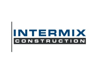 Intermix Construction logo design by dibyo