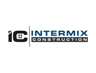 Intermix Construction logo design by dibyo