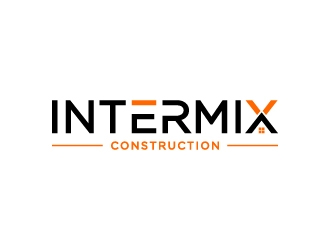 Intermix Construction logo design by BrainStorming