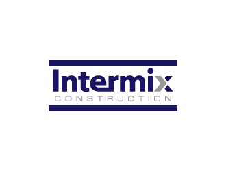 Intermix Construction logo design by hwkomp
