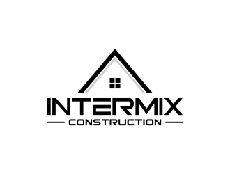 Intermix Construction logo design by ellsa
