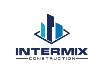 Intermix Construction logo design by Marianne