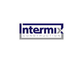 Intermix Construction logo design by hwkomp