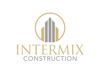 Intermix Construction logo design by kunejo