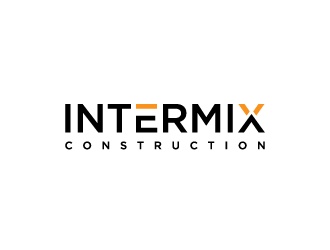 Intermix Construction logo design by denfransko