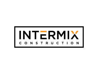 Intermix Construction logo design by denfransko
