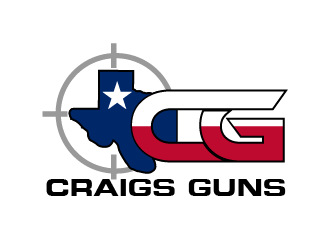 Craigs Guns logo design by THOR_