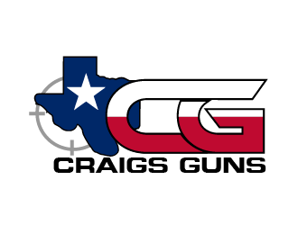 Craigs Guns logo design by THOR_