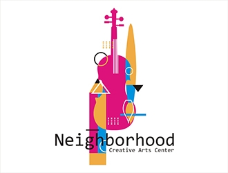 Neighborhood Creative Arts Center logo design by gitzart