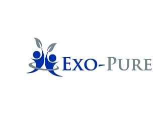 Exo-Pure logo design by Marianne