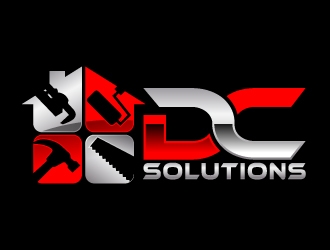 DC SOLUTIONS  logo design by jaize