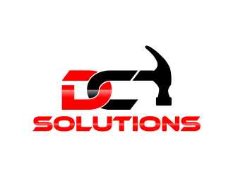 DC SOLUTIONS  logo design by qqdesigns
