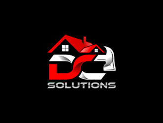 DC SOLUTIONS  logo design by Raden79