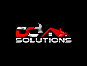 DC SOLUTIONS  logo design by Raden79