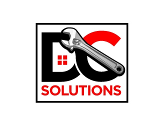 DC SOLUTIONS  logo design by aRBy