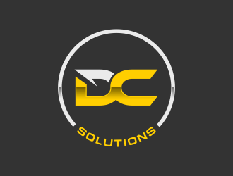DC SOLUTIONS  logo design by kopipanas
