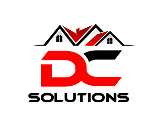 DC SOLUTIONS  logo design by akhi