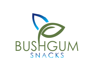 Bushgum Snacks logo design by akhi