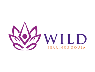 Wild Bearings Doula  logo design by clayjensen