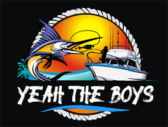 YEAH THE BOYS logo design by coco