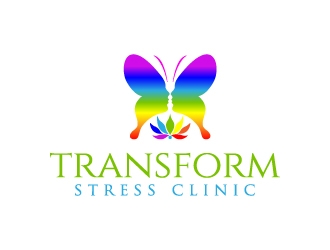 Transform Stress Clinic logo design by jaize