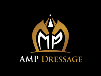 AMP Dressage logo design by kopipanas