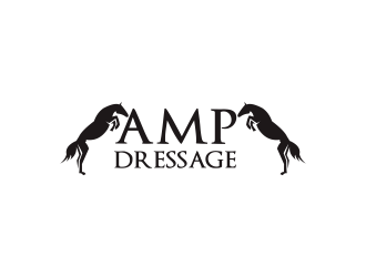 AMP Dressage logo design by Greenlight