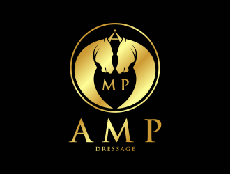 AMP Dressage logo design by Dhieko