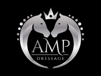 AMP Dressage logo design by jaize