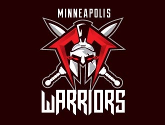 Minneapolis Warriors logo design by Vincent Leoncito