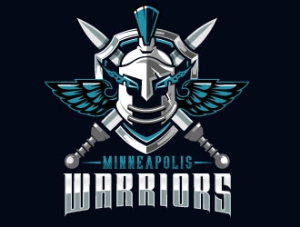 Minneapolis Warriors logo design by Suvendu