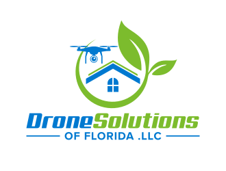Drone solutions of florida .llc logo design by Dakon