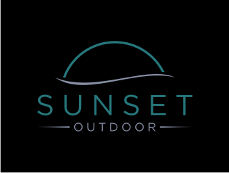 Sunset Outdoor logo design by Adundas