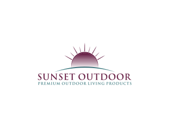 Sunset Outdoor logo design by johana