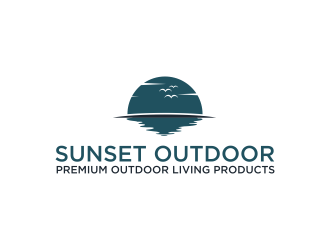 Sunset Outdoor logo design by ammad