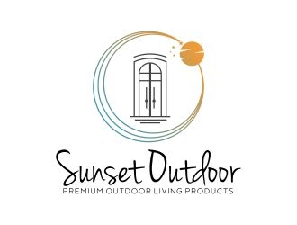 Sunset Outdoor logo design by N3V4