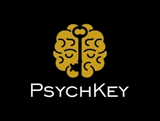 PsychKey logo design by b3no