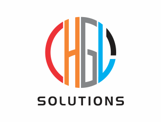 CHGL Solutions logo design by up2date
