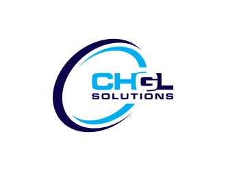 CHGL Solutions logo design by BlessedArt