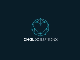 CHGL Solutions logo design by robiulrobin