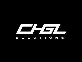 CHGL Solutions logo design by AisRafa