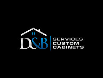 D & B SERVICES CUSTOM CABINETS logo design by checx