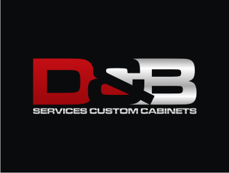 D & B SERVICES CUSTOM CABINETS logo design by andayani*