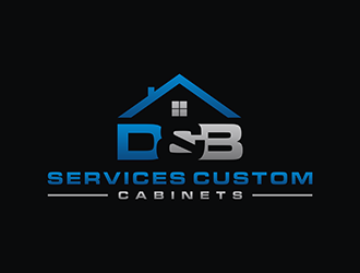 D & B SERVICES CUSTOM CABINETS logo design by kurnia