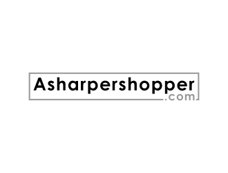 Asharpershopper.com  logo design by BlessedArt